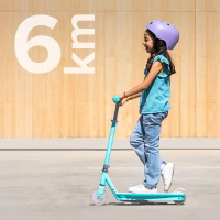 Rebel ZAB0034 Dětská elektrická koloběžka FUN WHEELS LIGHT, 50 W, 8 km/h, modrá
