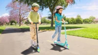 Rebel ZAB0034 Dětská elektrická koloběžka FUN WHEELS LIGHT, 50 W, 8 km/h, modrá