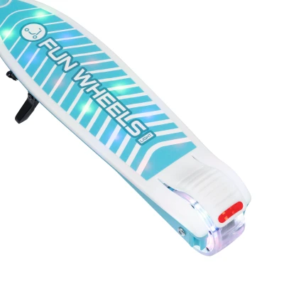 Rebel ZAB0034 Dětská elektrická koloběžka FUN WHEELS LIGHT, 50 W, 8 km/h, modrá