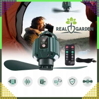 RealG RC-K-1484 Přenosný závěsný LED ventilátor s dálkovým ovládáním USB, 5200 mAh