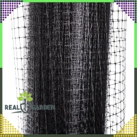 RealG RC-K-1607 Sieť proti krtkom 200 m, 30 g/m², čierna, veľkosť ôk 16×16 mm + 50 kotiev