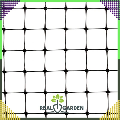 RealG RC-K-1607 Sieť proti krtkom 200 m, 30 g/m², čierna, veľkosť ôk 16×16 mm + 50 kotiev