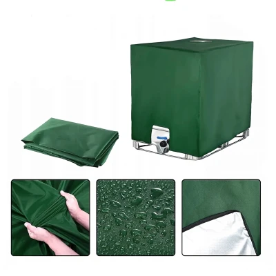 RealG RC-K-1251 Ochranný obal na IBC nádrž 1000 l, zelený