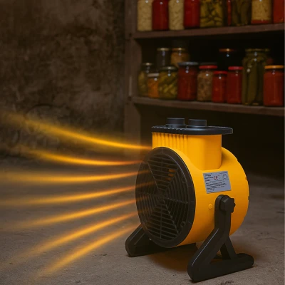 RealG RC-K-2085 Elektrický ventilátor s termostatom, 2000 W