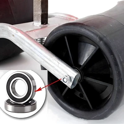 RealG RC-K-2109 Zahradní pojízdná stolička na kolečkách, otočná 360°