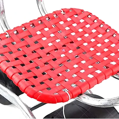 RealG RC-K-2109 Zahradní pojízdná stolička na kolečkách, otočná 360°