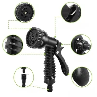 RealG RC-K-2171 Zahradní hadice s pistolí, flexibilní, 30 m, černá