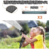 RealG RC-K-2171 Zahradní hadice s pistolí, flexibilní, 30 m, černá