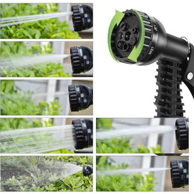 RealG RC-K-2171 Zahradní hadice s pistolí, flexibilní, 30 m, černá