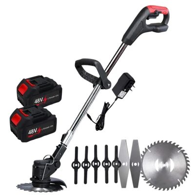 RealG RC-K-1005 Akumulátorová strunová sekačka XXL 2 x AKU + sada nožů