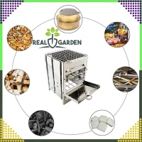 RealG RC-K-938 Přenosný kempingový vařič, gril, skládací