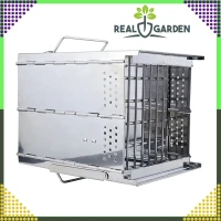 RealG RC-K-938 Přenosný kempingový vařič, gril, skládací