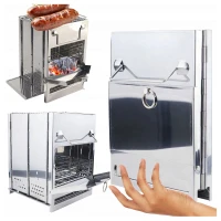 RealG RC-K-938 Přenosný kempingový vařič, gril, skládací