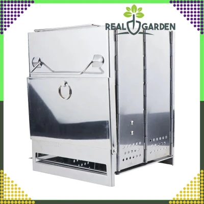 RealG RC-K-938 Přenosný kempingový vařič, gril, skládací