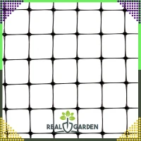 RealG RC-K-888 Sieť proti krtkom 2×200 m, 30 g/m², čierna, veľkosť ôk 16×16 mm + 50 kotiev