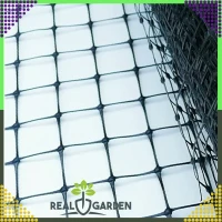 RealG RC-K-888 Sieť proti krtkom 2×200 m, 30 g/m², čierna, veľkosť ôk 16×16 mm + 50 kotiev