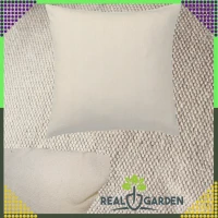 RealG RC-K-573 Brazílske závesné hojdacie kreslo s vankúšmi 130 x 100 cm, šedo-béžové