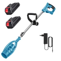 RealG RC-K-2036 Bateriový foukač listí, skládací, 2 x 1300 mAh