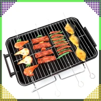 RealG RC-K-935 Skládací kempingový přenosný zahradní gril s poklicí