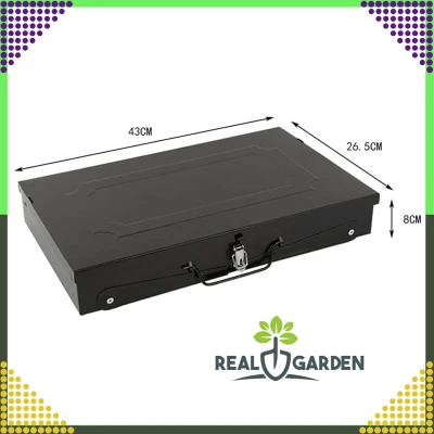 RealG RC-K-934 Turistický skládací přenosný gril, kufřík + grilovací nářadí