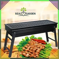 RealG RC-K-936 Přenosný skládací gril na dřevěné uhlí
