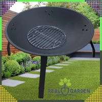RealG RC-K-944 Zahradní ohniště s roštem 55 cm
