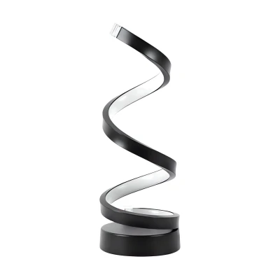 RealG RC-K-1353 Spirální LED noční stolní lampa, 31 x 10 cm, 5 W