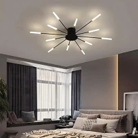 RealG 1244 Stropní LED lustr Ohňostroj 12 W, 220 V, 1350 lm, 12 ramen