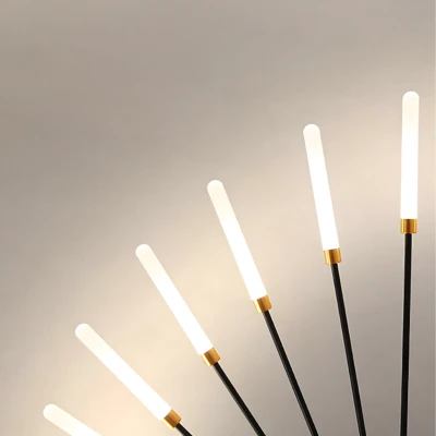 RealG 1244 Stropní LED lustr Ohňostroj 12 W, 220 V, 1350 lm, 12 ramen