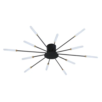 RealG 1244 Stropní LED lustr Ohňostroj 12 W, 220 V, 1350 lm, 12 ramen