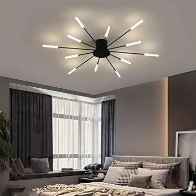 RealG 1244 Stropní LED lustr Ohňostroj 12 W, 220 V, 1350 lm, 12 ramen