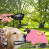 RealG RC-K-1603 Ruční sprcha pro mytí psů a koček 8 l, růžová