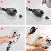 RealG RC-K-1603 Ruční sprcha pro mytí psů a koček 8 l, růžová