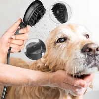 RealG RC-K-1603 Ruční sprcha pro mytí psů a koček 8 l, růžová