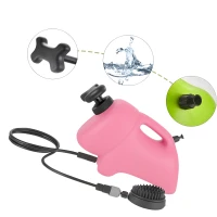 RealG RC-K-1603 Ruční sprcha pro mytí psů a koček 8 l, růžová