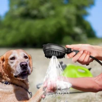 RealG RC-K-1603 Ruční sprcha pro mytí psů a koček 8 l, růžová