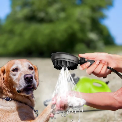 RealG RC-K-1603 Ruční sprcha pro mytí psů a koček 8 l, růžová