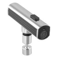 RealG 1063 Nástavec perlátoru na kuchyňský kohoutek, 3 funkce, chrom