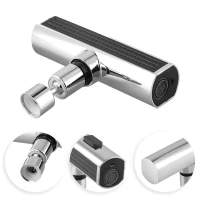 RealG 1063 Nástavec perlátoru na kuchyňský kohoutek, 3 funkce, chrom