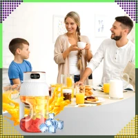 RealG RC-K-1803 Prenosný bezdrôtový smoothie mixér 1 l USB