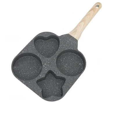 RealG RC-K-627 Panvica na vajcia a palacinky, 4 otvory, 19 x 19 cm