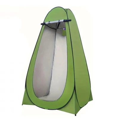 RealG RC-K-1482 Skládací plážový stan - převlékárna / sprcha / WC, zelený