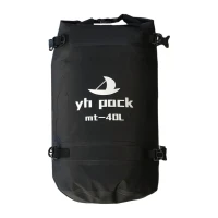 RealG RC-K-1426 Voděodolná motocyklová taška 40L, černá