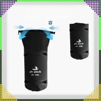 RealG RC-K-1426 Vodotesná motocyklová taška 40 l, čierna