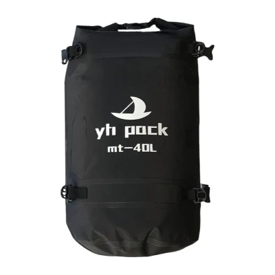 RealG RC-K-1426 Vodotesná motocyklová taška 40 l, čierna