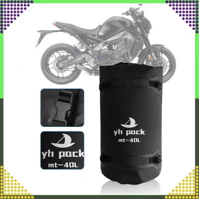 RealG RC-K-1426 Vodotesná motocyklová taška 40 l, čierna