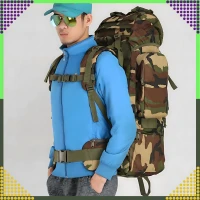 RealG RC-K-1116 Taktický vojenský turistický batoh 65 l, kamufláž