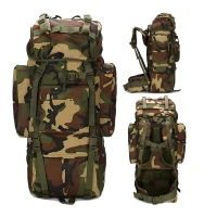 RealG RC-K-1116 Taktický vojenský turistický batoh 65 l, kamufláž