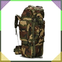 RealG RC-K-1116 Taktický vojenský turistický batoh 65 l, kamufláž