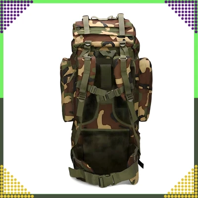 RealG RC-K-1116 Taktický vojenský turistický batoh 65 l, kamufláž